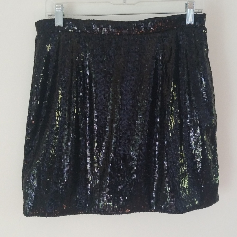NAVEN sequin mini skirt